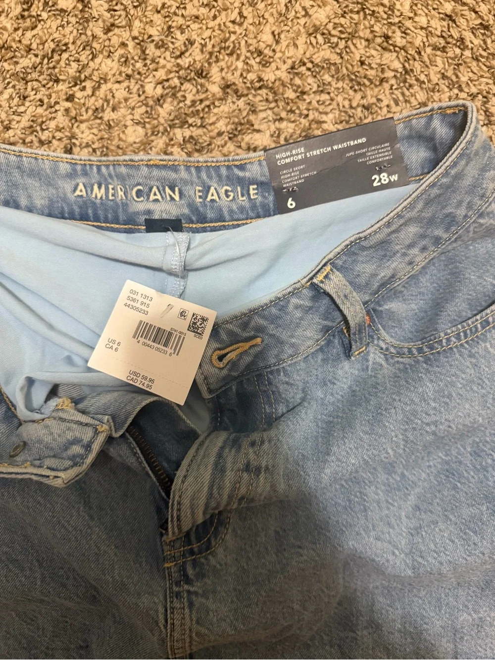 American Eagle Outfitters Circle Skort